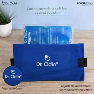 Cotton cover Hot and cool gel hicks pack